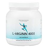 EXVital L-Arginin 4000 hochdosiert, 320 Kapseln in deutscher Premiumqualitt, 2-3 Monatskur, semi-essentielle Aminosuren 1er Pack (1x 403g)