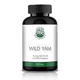 Yams (180 Kapseln  500mg) - deutsche Herstellung  Vorrat fr 6 Monate  100% Vegan & Ohne Zustze