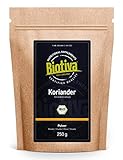 Koriander Bio gemahlen 250g - Hochwertigste Bio-Qualitt aus dem Mittelmeerraum - 100% Bio-zertifiziert in Deutschland (DE-KO-005) - Perfekt zu indischen und asiatischen Gerichten