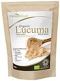 Bio Lucuma Pulver (500g), MySuperFoods, Peruanische Frucht Mit Natrlich Sem Geschmack, Stark An Protein, Kalzium Und Phosphor, Von Soil Association Als Organisch Zertifiziert