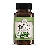 AQAYO Moringa Kapseln | 100% Bio-Moringa Oleifera | 90 vegane Moringa Kapseln fr 30-45 Tage