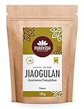 Jiaogulan Unsterblichkeitskraut 125g getrocknet - Frische Ernte - Top Qualitt handgelesen - Gynostemma Pentaphyllum - Abgefllt und kontrolliert in Deutschland