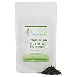 Premium Jiaogulan (100g) [Wildwuchs] Ernte 2020 - Das Original von Tausendkraut - Seit 2006 selber Vertragsfarmer