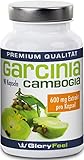 Garcinia Cambogia Kapseln | PREIS-LEISTUNGS-SIEGER 2017* | 1800mg Hochdosiertes Original Garcinia-Cambogia Extract pro Tagesdosis | 90 Vegane Kapseln Ohne Magnesiumstearate von GloryFeel