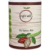 myfruits Bio Kakao Nibs (Kakaonibs) - ohne Zustze. Sanft gerstet fr einen schokoladigeren Geschmack. DE-KO-003. Zum Backen oder fr Msli (450g)