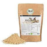 EXVital BIO-Maca-Pulver aus Peru 1 kg, abgefllt in Deutschland, aus kontrolliert biologischem Anbau, Ohne Zusatz- und Konservierungsmittel, Vegan