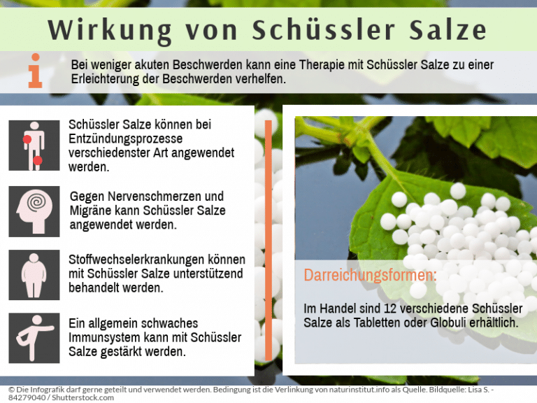 Schüssler Salze Magen Darm Kur Erfahrungen www.natur-institut.com